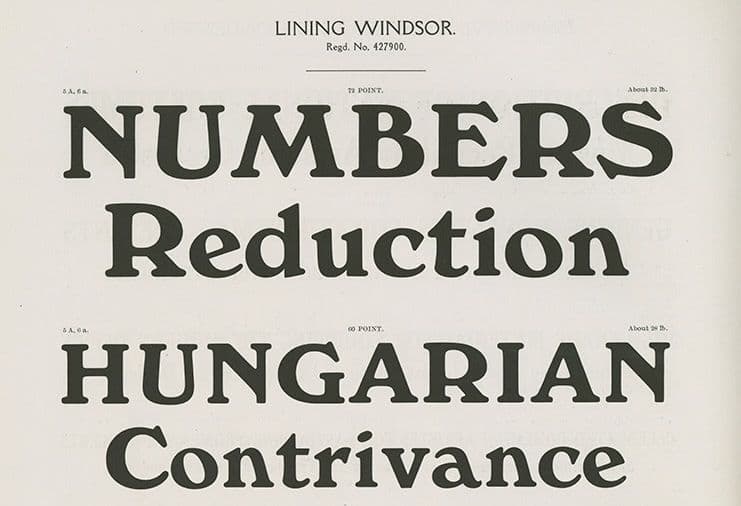 Windsor, by Stephenson Blake