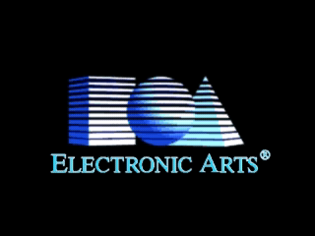 The original Electronic Arts logo featured fundamental geometric shapes.